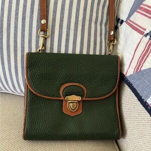 Vintage Green Dooney and Bourke Crossbody Bag